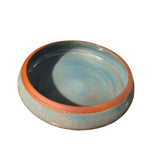 Large Shallow Bowl in Aqua