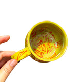 11 oz Overlaid Mug in Lemon/Cherry