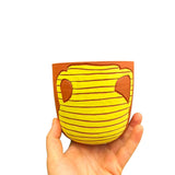 Vase Chartreuse Terra Cotta Pot 4"