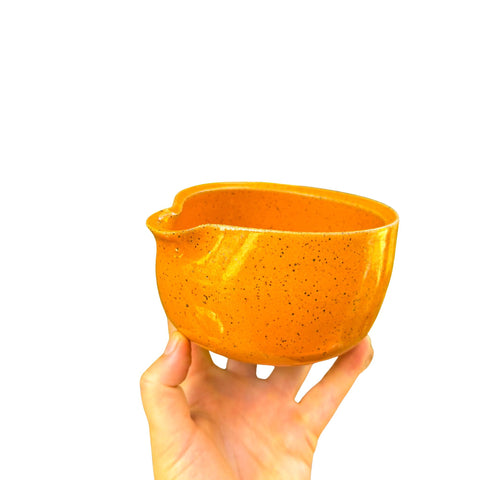 Matcha Bowl in Tangerine