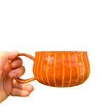 16 oz Overlaid Mug in Cherry/Orange