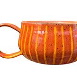 16 oz Overlaid Mug in Cherry/Orange
