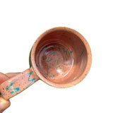 10 oz Overlaid Mug in Blush/Turquoise
