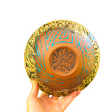 Large Spiral Bowl in Chai