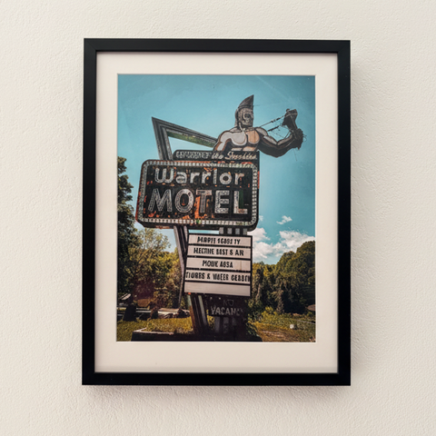 Framed Photo | Warrior Motel