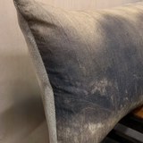 Long Linen Lumbar Pillow “Whispering Winds”