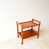 Danish Teak Bar Cart