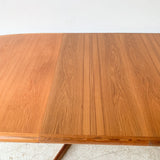 Mid Century Danish Teak Dining Table by Dyrlund