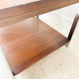 Pair of Mid Century Walnut End Tables by Lane