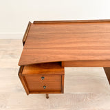 Mainline for Hooker Floating Walnut Desk