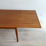 Mid Century Danish Expandable Dining Table
