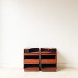 Pair of Rosewood Nightstands by Brouer