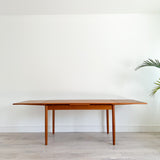 Danish Teak Expandable Dining Table