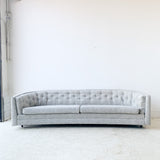 Mid Century Modern Curved Back Sofa