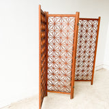 Vintage Geometric Room Divider