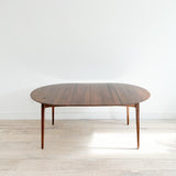 Conant Ball Walnut Dining Table w/ 2 Leaves