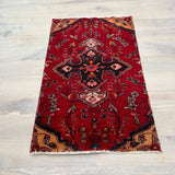 Vintage Persian Rug - Red & Orange