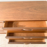 Mid Century Modern Mahogany 6 Drawer Dresser