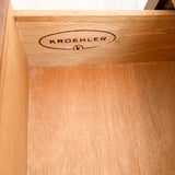 Kroehler Walnut Low Dresser