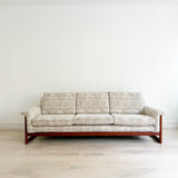 Mid Century Dux Sofa w/ New Upholstery