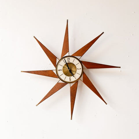 Mid Century Clock by Elgin