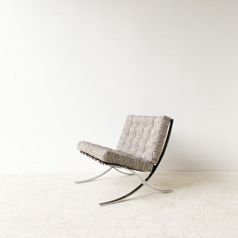 Vintage Barcelona Style Lounge Chair