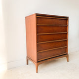 Mid Century Modern Highboy Dresser by Lane