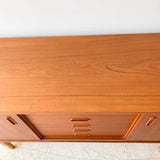 Mid Century Modern Danish Teak Petite Sideboard