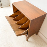 Mid Century Drop Down Record Cabinet by Lane