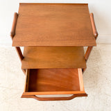 Mid Century Mahogany Nightstand/End Table