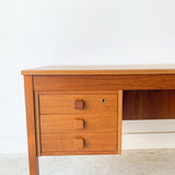 Danish Teak Desk by Domino Mobler