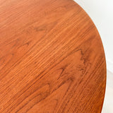 Danish Teak Dining Table w/ 2 Leaves by Arne Vodder