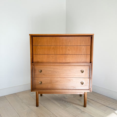 vintage dixie dresser Traditional Mahogany 6 Drawer or Chest #56171 Dixie Highboy Dresser Atomic