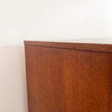 Low Walnut Dresser by United