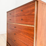 Dixie Highboy Dresser w/ Arched Sides