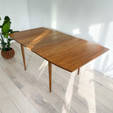 Broyhill Walnut Dining Table w/ 1 Leaf