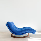 Adrian Pearsall Wave Chaise Rocker w/ New Upholstery