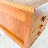 Danish Teak Desk by Domino Mobler