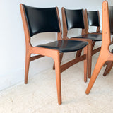 Set of 6 Danish Teak Dining Chairs
