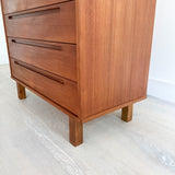 Nils Jonsson Highboy Dresser w/ Square Legs