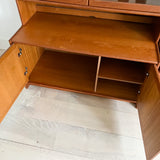 Danish Teak 6 Piece Wall Unit