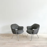 Pair of Knoll Executive Chairs - New Upholstery