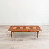 Walnut & Burlwood Coffee Table by Lane