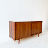 Mid Century Rosewood Media Cabinet