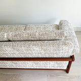 Mid Century Dux Sofa w/ New Upholstery