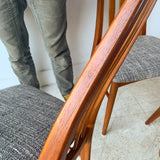 Set of 6 Niels Koefoeds Hornslet “Eva” Dining Chairs - New Upholstery
