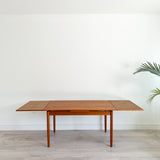 Danish Teak Expandable Dining Table