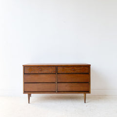 Mid Century Basset 6 Drawer Dresser – Atomic Furnishing & Design