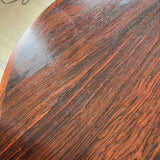 Rosewood Oval Dining Table w/ 1 Leaf by Dyrlund