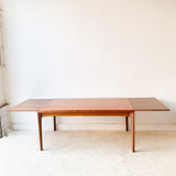 Danish Walnut Expandable Dining Table by Vejle Stole